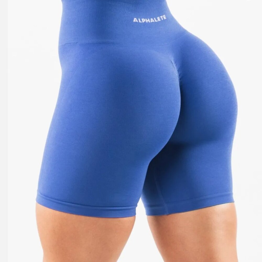 Alphalete Amplify Short 4.5" - Sapphire - Size S